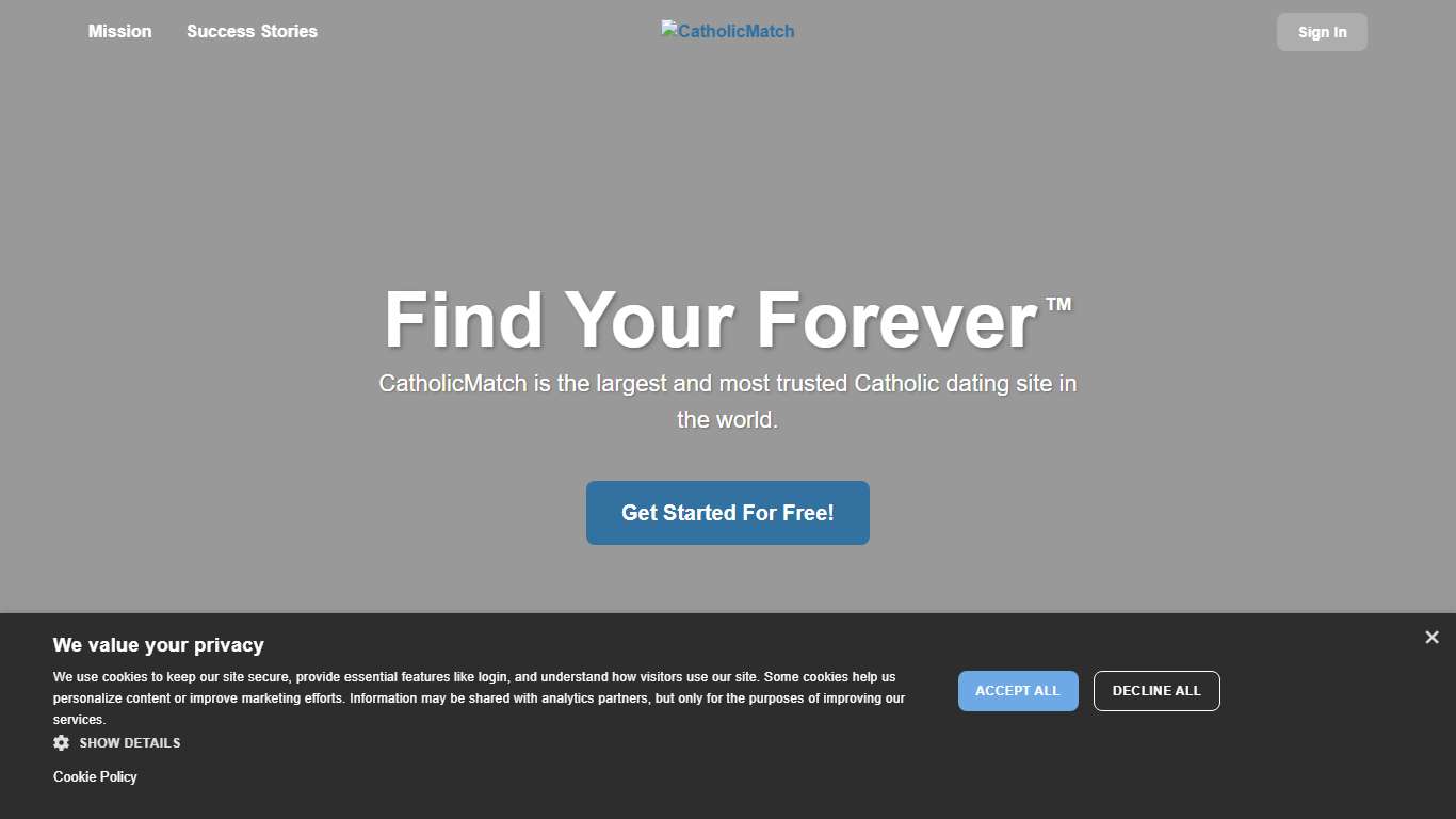 CatholicMatch - Find Your Forever™